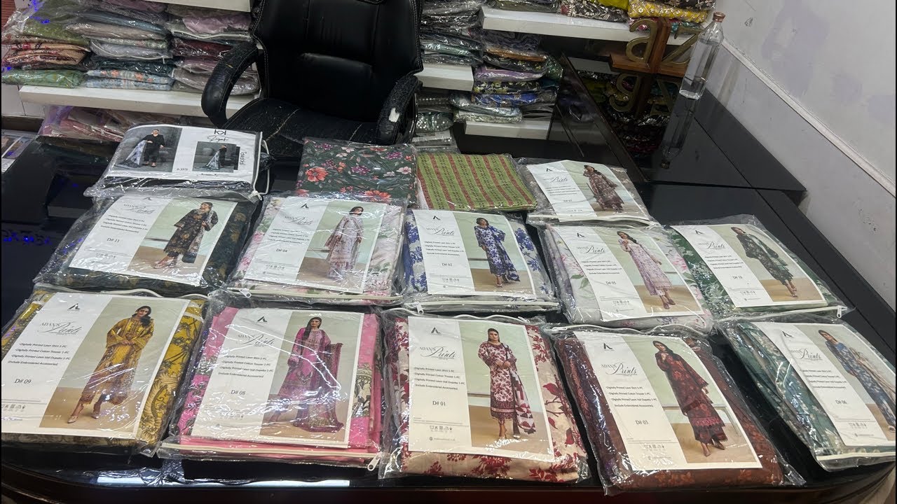 Adan’s prints exclusive collection at AZ Textiles By Zoya Syed in live