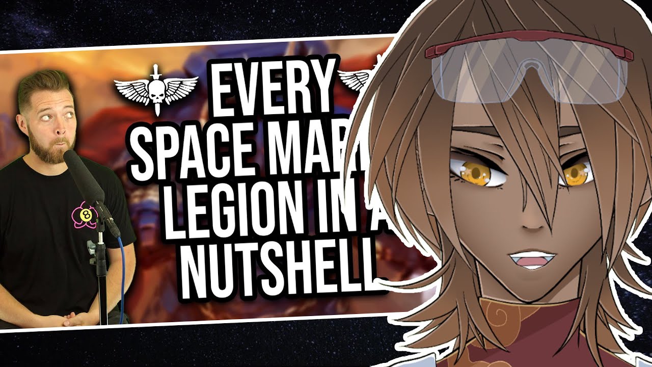 Vtuber Reacts to Bricky - Every Single Warhammer Space Marine Legion in a Nutshell