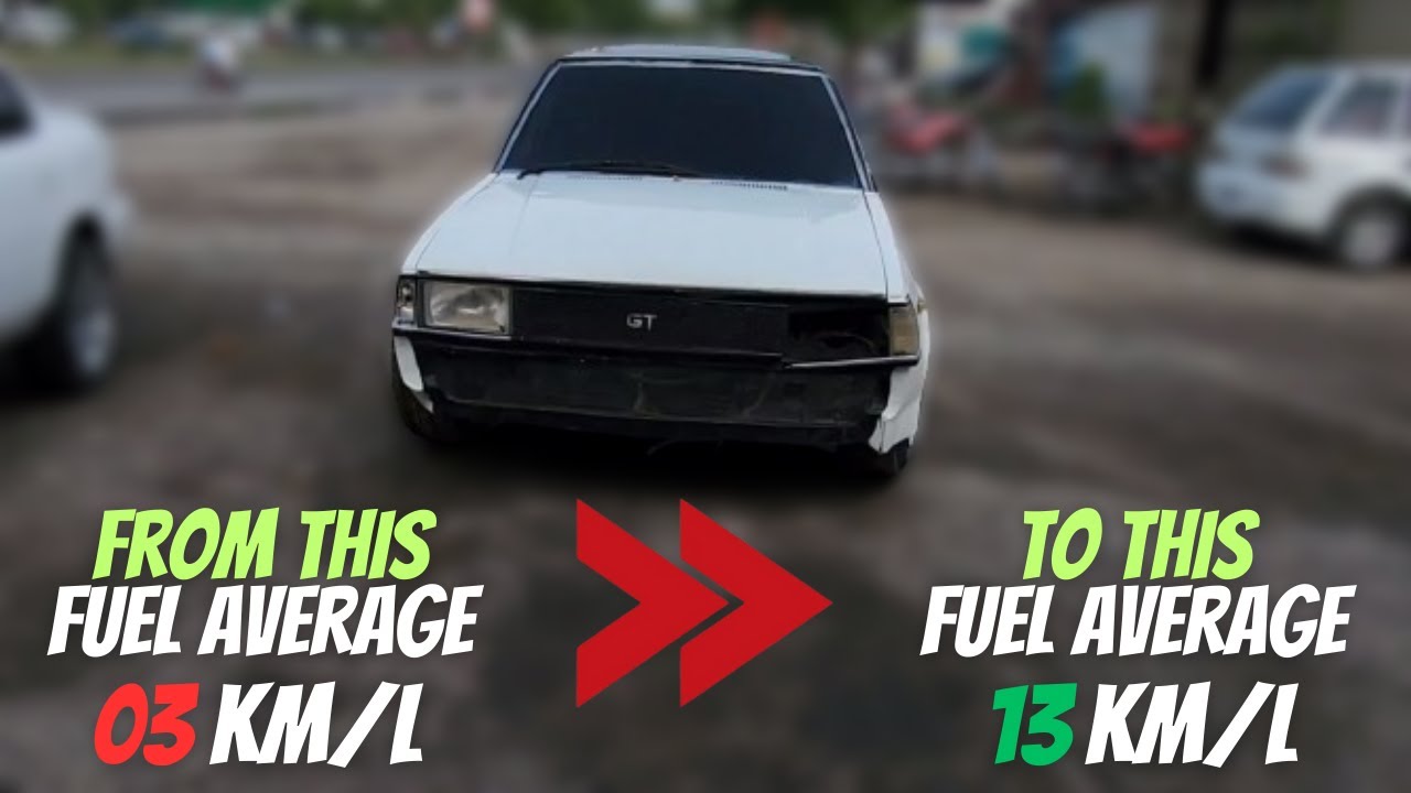 ke70 ki fuel average 3km/l sy 13km/l ho gye😮.