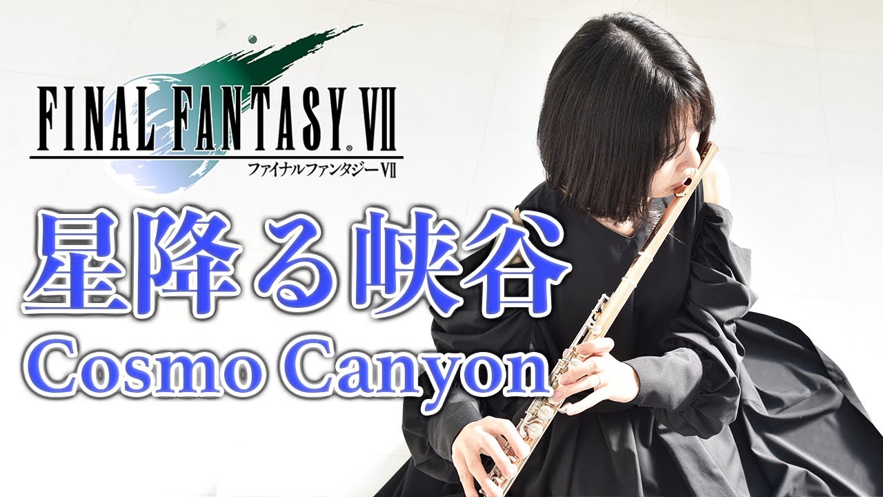 Flute演奏【FF7 星降る峡谷 Cosmo Canyon】ゲーム音楽演奏してみた ♪Flute ensemble arrange♪