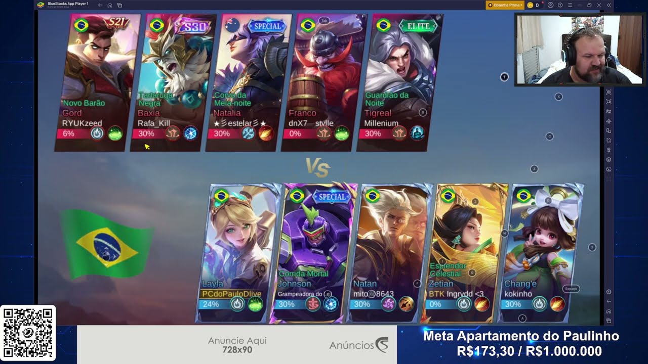 Mobile Legends Bang Bang - Gameplay - Não sei mais jogar de Layla :(