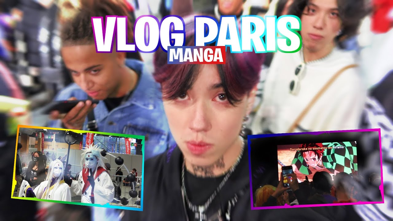 VLOG PARIS MANGA  |   Il y avait beaucoup trop de monde ...