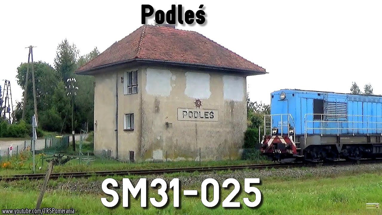 Pozostałości tamtych lat na Węglówce: Podleś i SM31-025 skrajnia // SM31-025 with out-of-gauge train