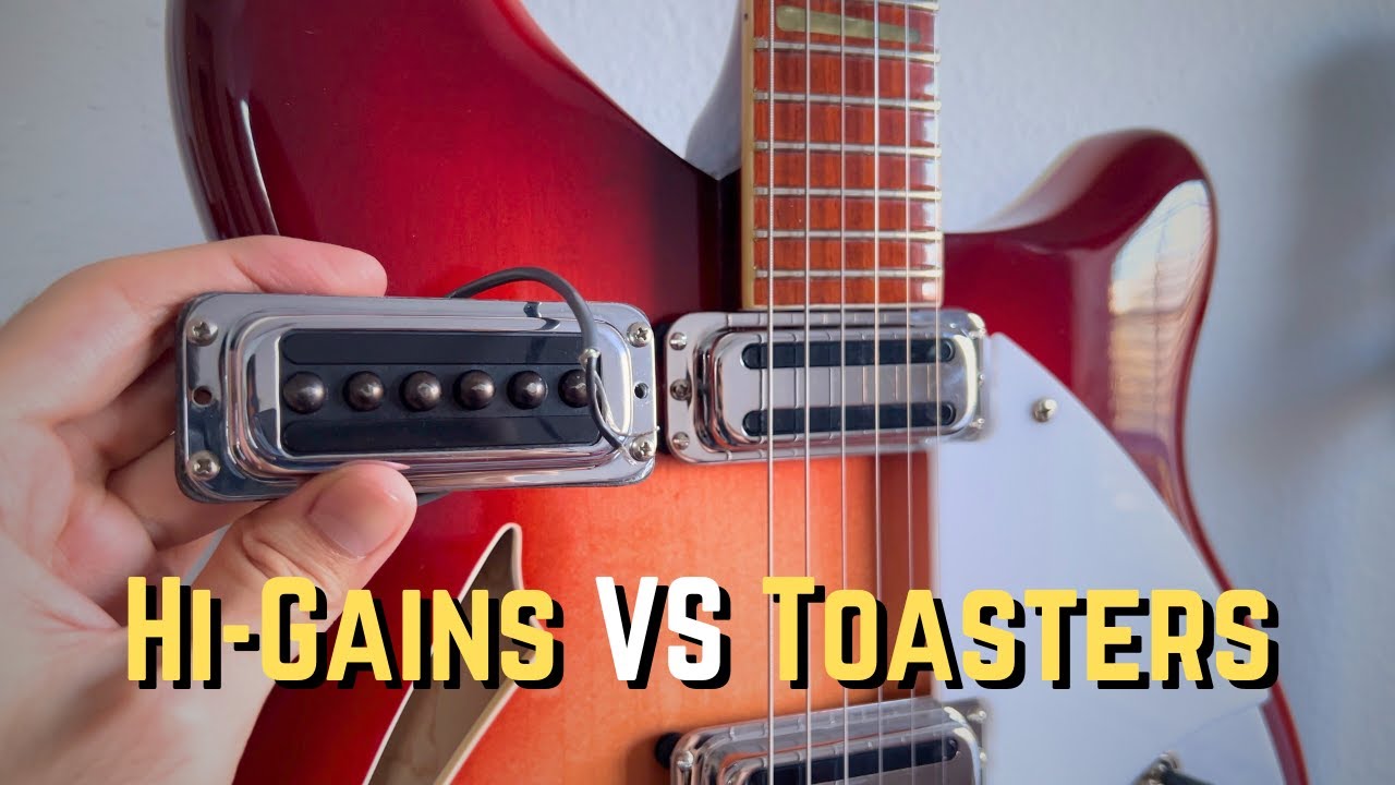 Hi-Gain vs Toaster: The Best Rickenbacker Pickups for Your Sound