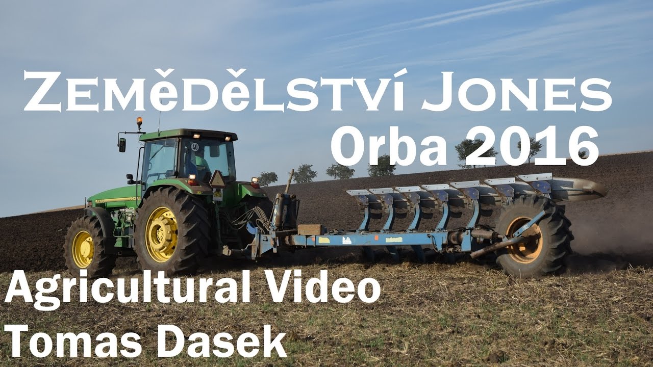 PLOUGHING 2016 | Tractor Plough | Overum John Deere | Farm JONES  | HD*