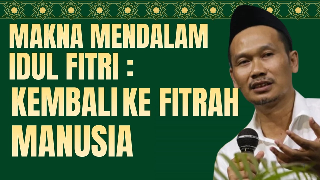 GUS BAHA - INILAH PENJELASAN SESUNGGUHNYA TENTANG MAKNA IDUL FITRI#2026