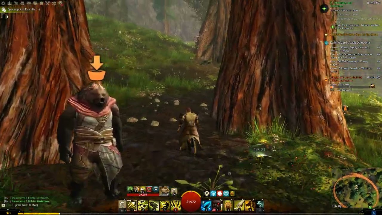 Guild Wars 2 Mushrooms