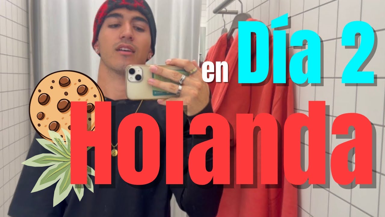 Día 2 en Holanda - Probando las galletas mágicas de Holanda 🍪😮‍💨🤣