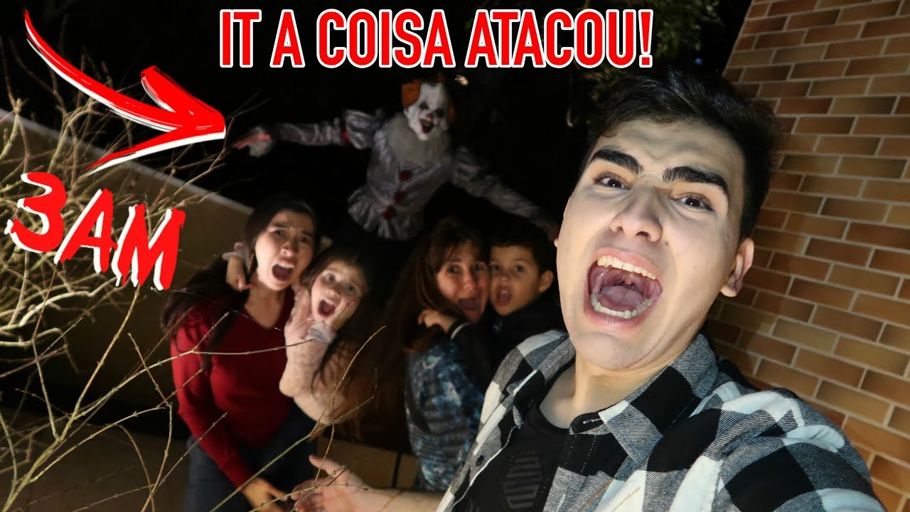 O IT A COISA ATACOU A GENTE NO ANDAR 21 ÁS 3:00 HORAS DA MANHÃ!