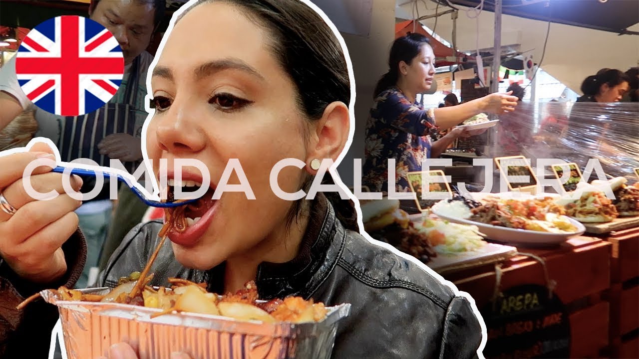COMIDA CALLEJERA EN LONDRES 🍕🌮🌭 MEXICANA EN LONDRES