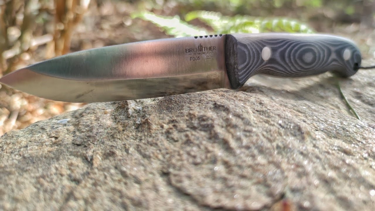 REVIEW y PRUEBAS cuchillo BUSHCRAFT Brother F005