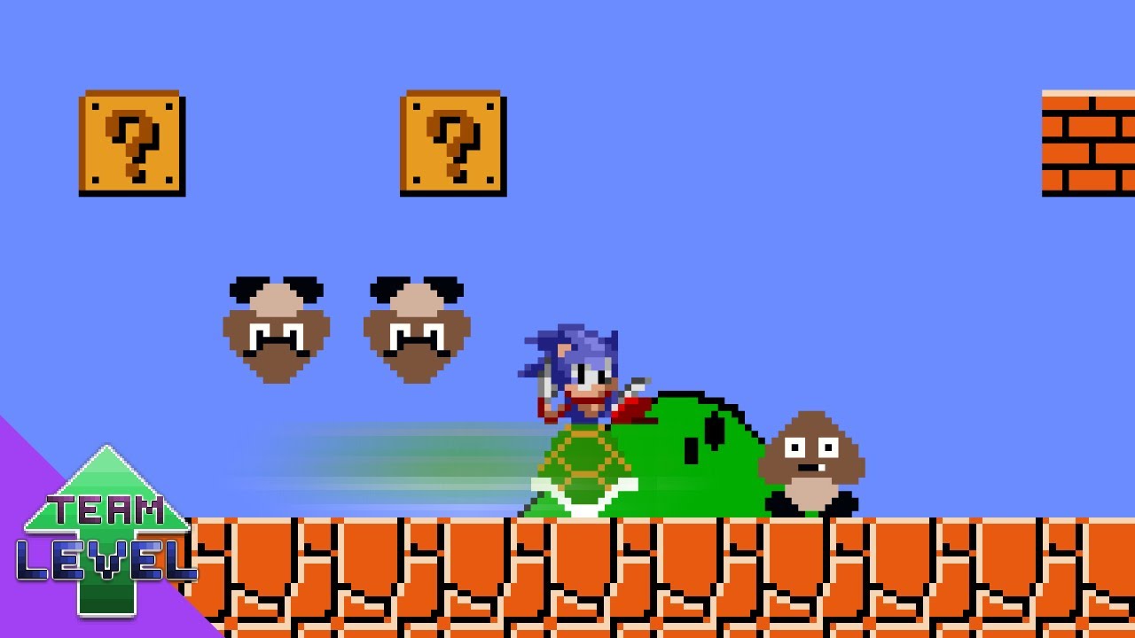 If Sonic was in Super Mario Bros.