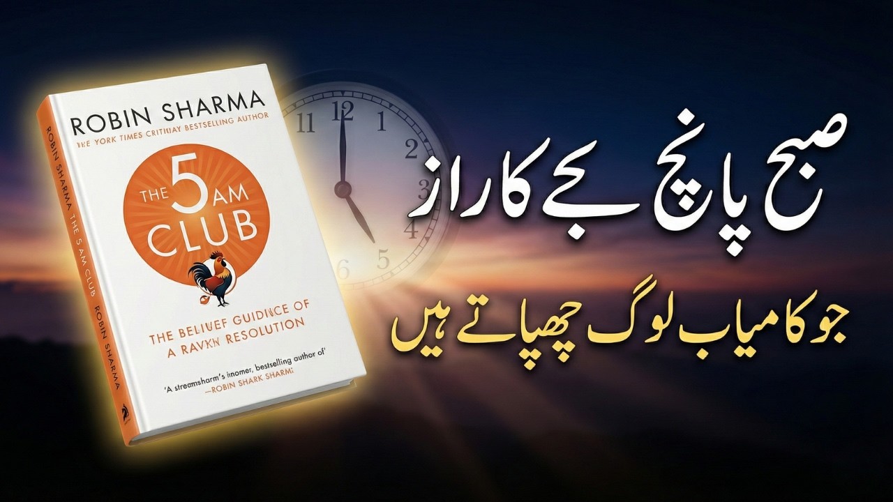 Subah 5 Baje Uthne Walay Log Kyun Successful Hotay Hain. 5 AM Club Explained in Urdu Hindi