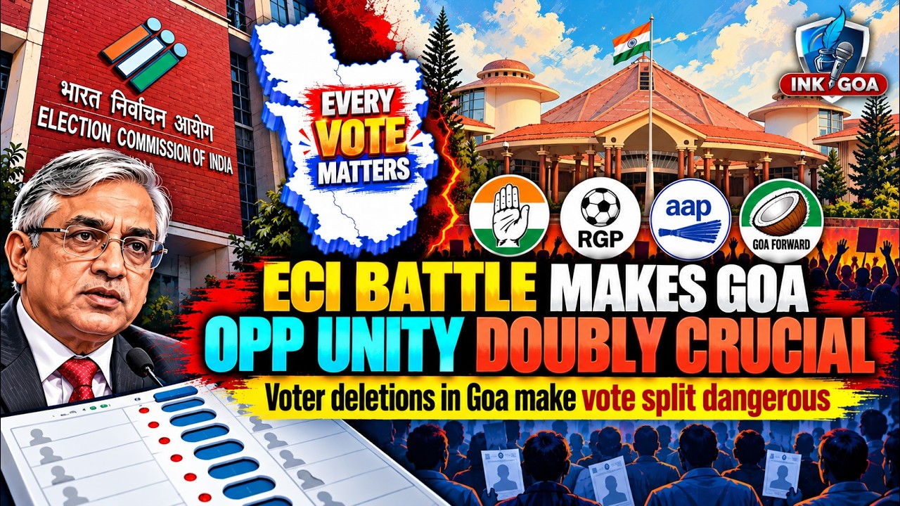 GOA CURRENT : S.I.R deletions in Goa make vote split dangerous for opposition