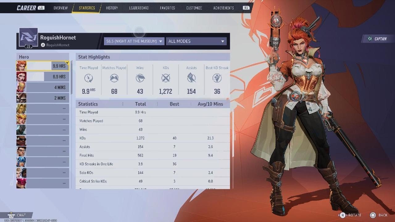 41-2 MVP Widow Hold Marvel Rivals