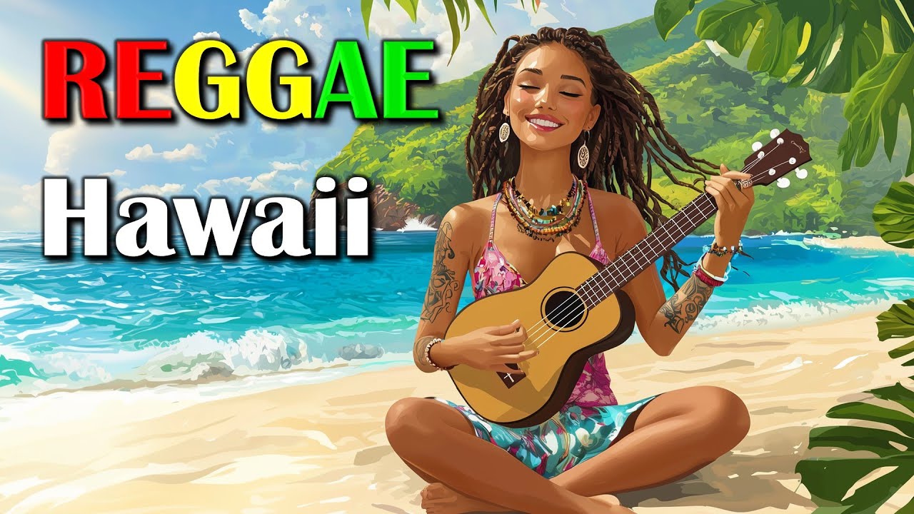 🌺 Hawaiian Reggae Music for Relaxation | Peaceful Ukulele Melodies 🏖️