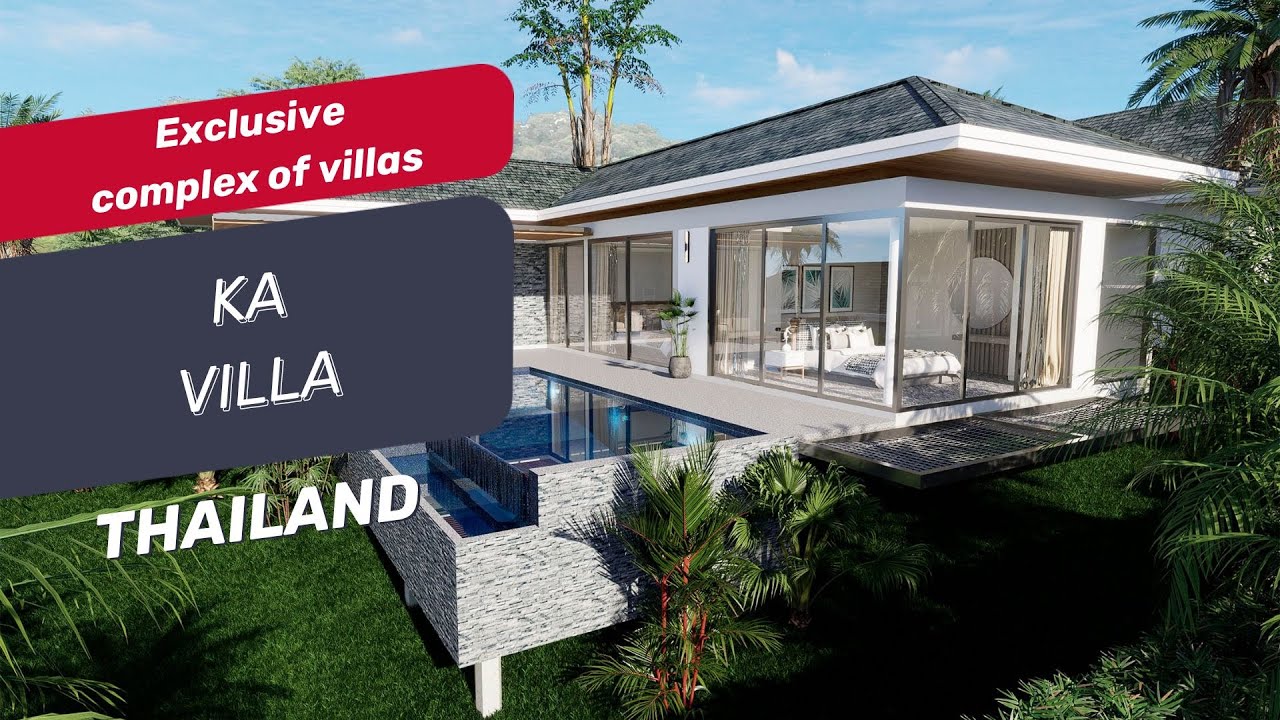 Complex of villas KA Villa in Phang Nga province