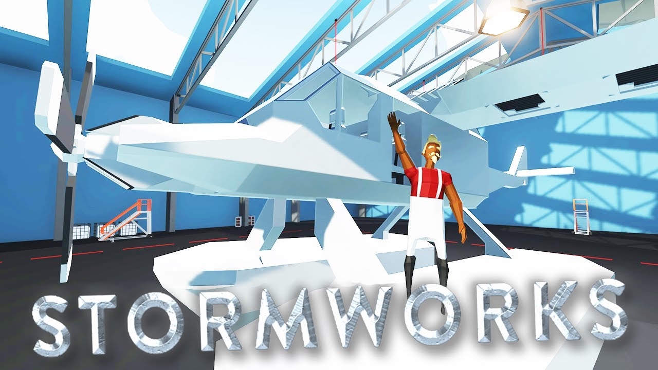 МОЙ ПЕРВЫЙ САМОЛЕТ! | Stormworks: Build and Rescue (Карьера, эп. 40 / Cloud.I.am)