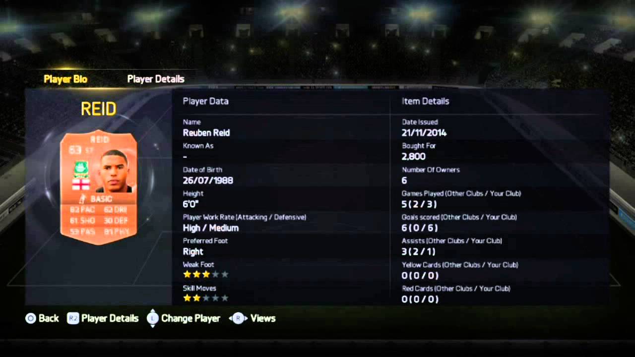Bronze Beasts-Bronze Connect Special- Fifa 15 Ultimate