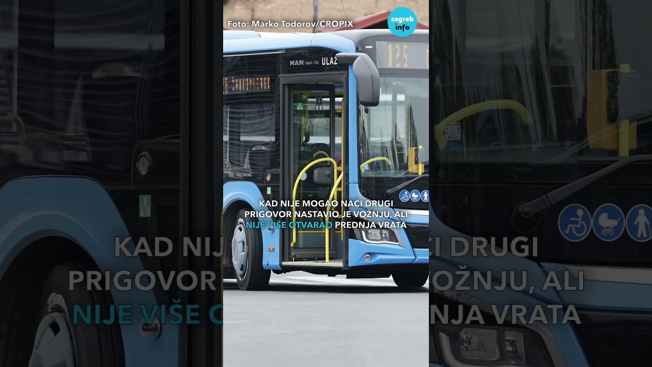 Putnica imala okr&scaron;aj s vozačem ZET-a, &scaron;okiralo ju njegovo pona&scaron;anje #shorts