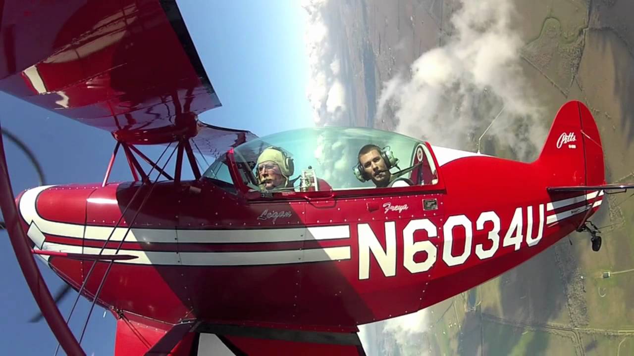 Pitts S2B Aerobatics GoPro (With Mr. Bruce Bohannon)