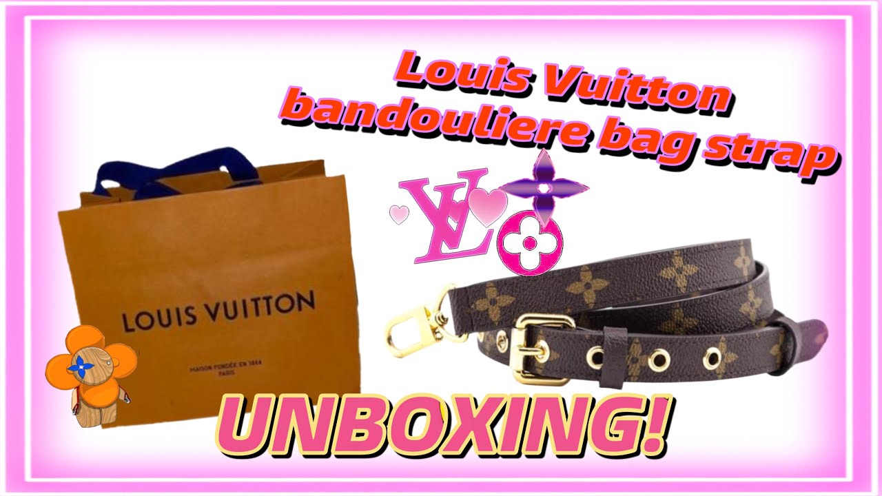 Louis Vuitton Bandouli&egrave;re Bag Strap | 2023 - UNBOXING ! ❤︎