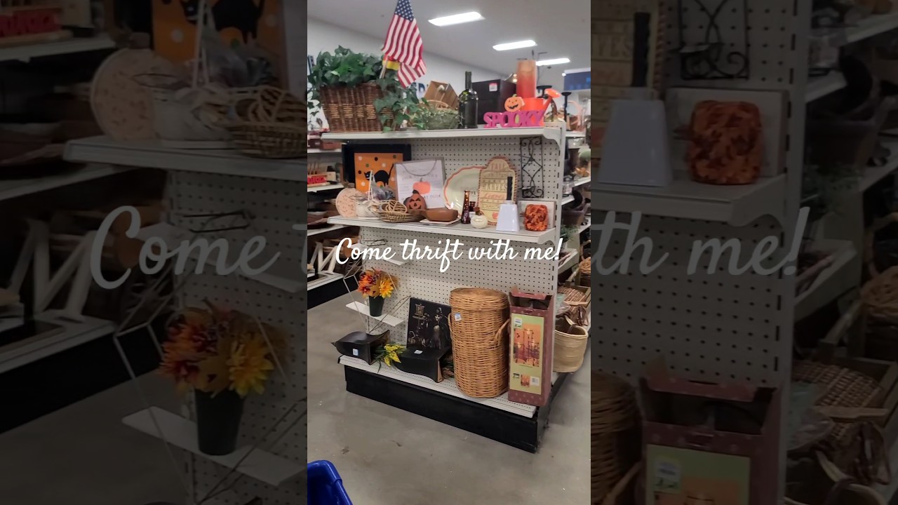 thrift with me for vintage decor! #thriftwithme #vintagedecor #goodwill