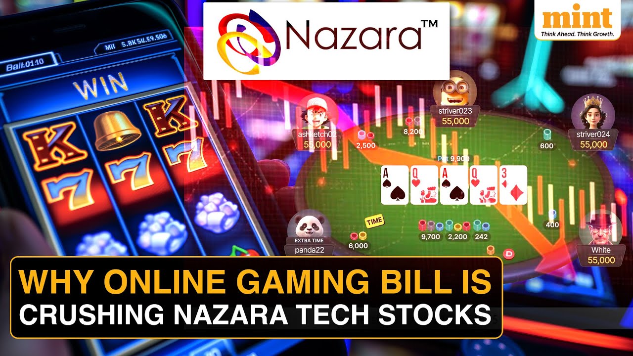 Why Nazara Tech Shares Crashed 22% In 2 Days | Impact Of Ban On Online Money Games Explained
