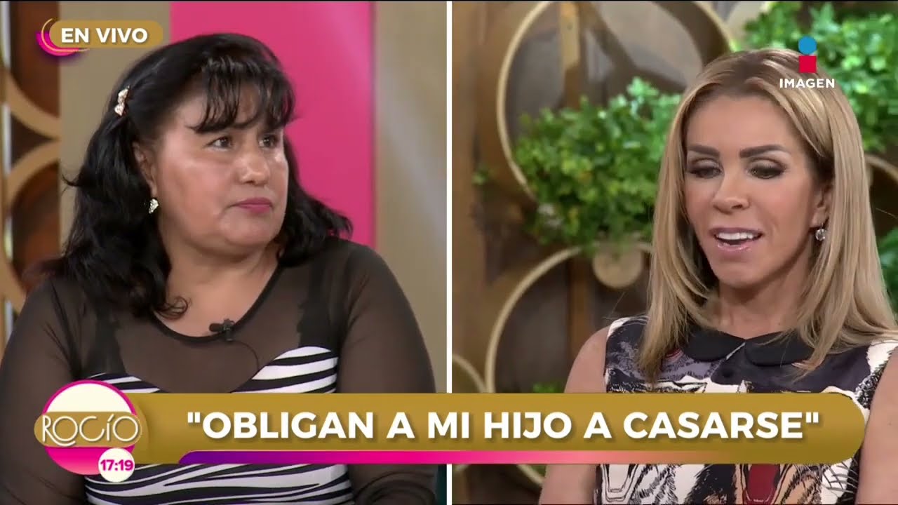 'Quieren obligar a mi hijo adolescente a casarse' programa completo   Rocío a tu lado