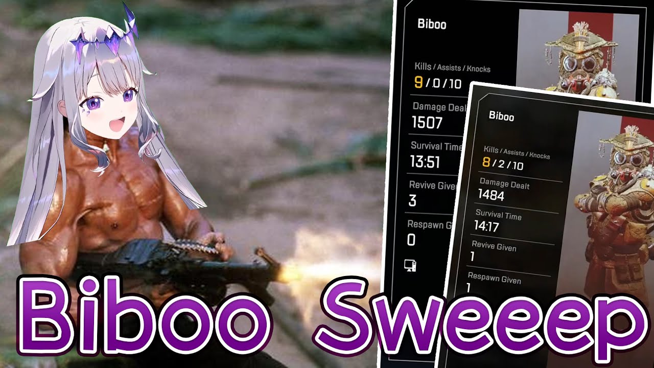 Biboo Apex Sweep【hololive EN】【JP Sub】