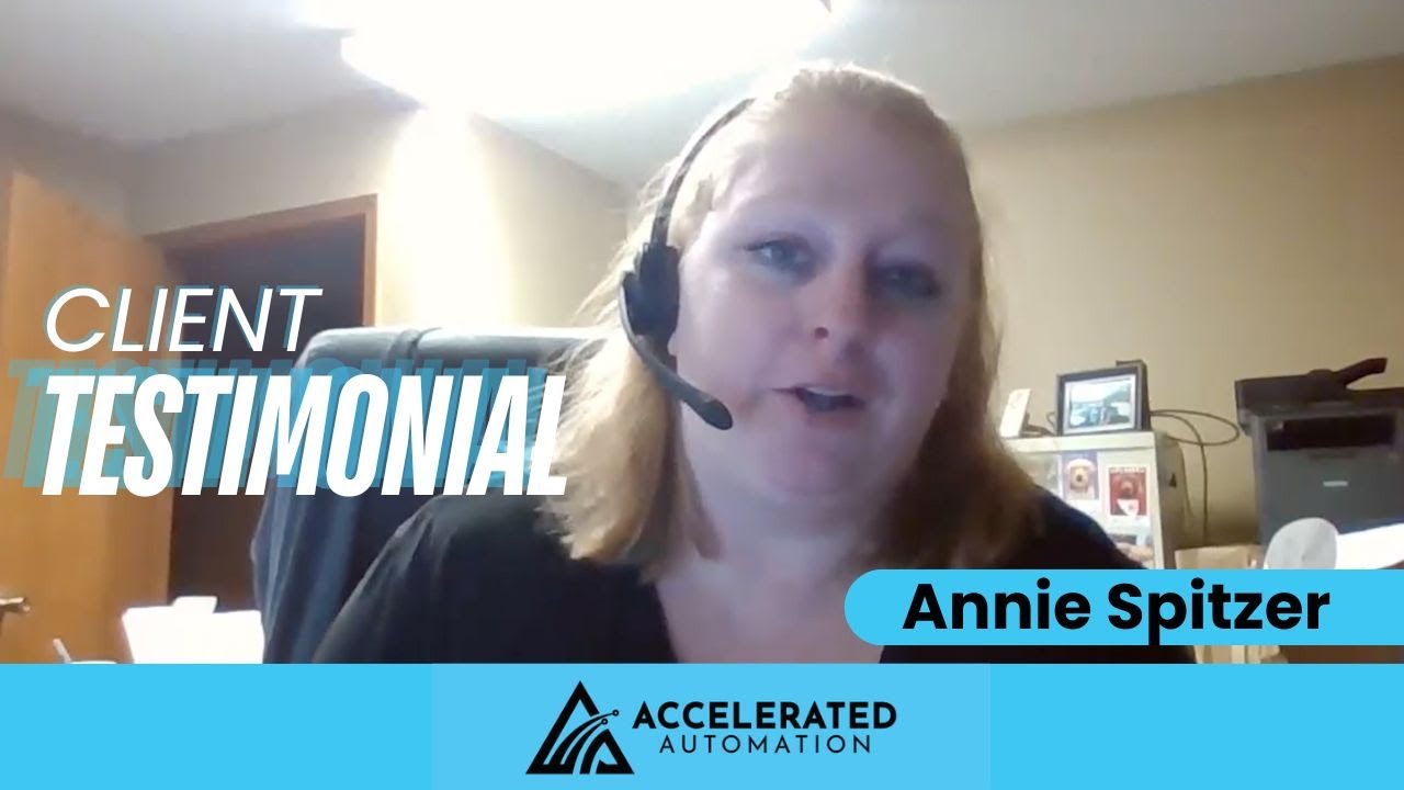 Annie's success story with Accelerated Automation!