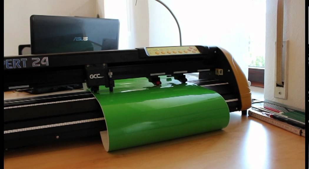 Schneideplotter Einf&uuml;hrung GCC Expert 24 Beklebungen Allgemein