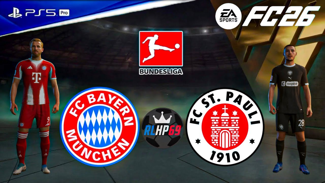 FC 26 - Bayern Munich vs Sankt Pauli | Bundesliga | PS5 [4K60]