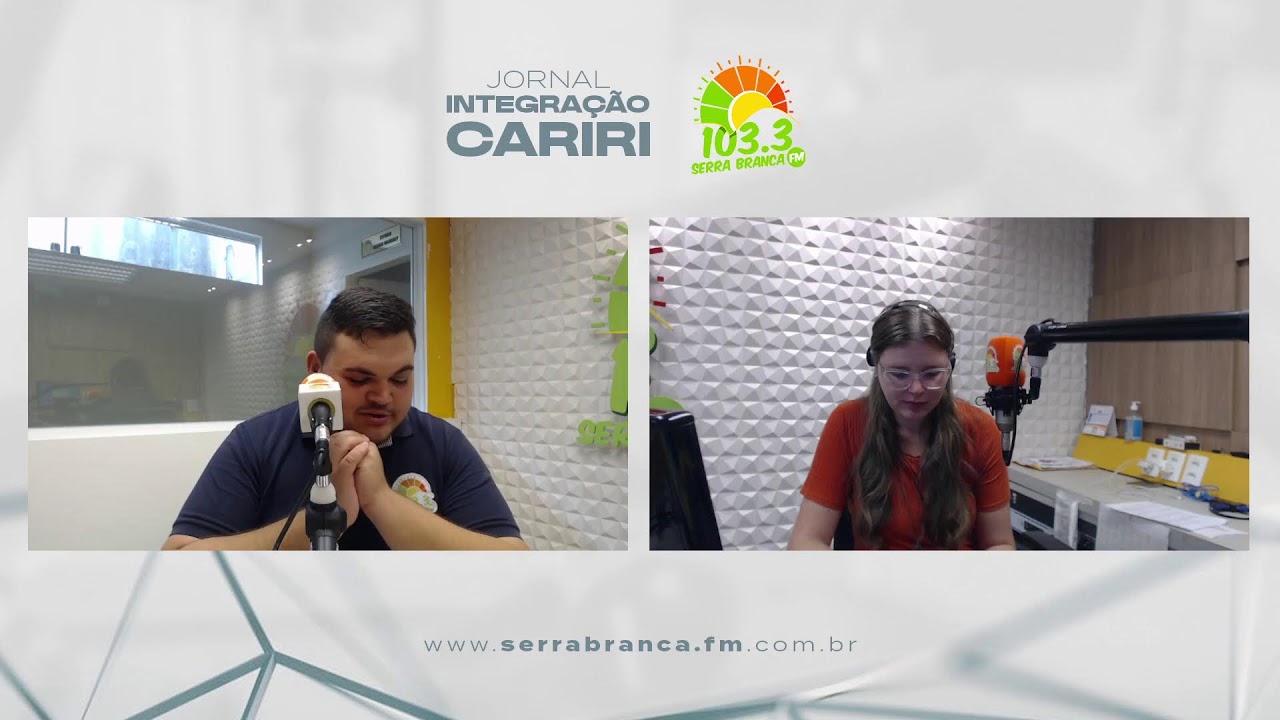AO VIVO - JORNAL INTEGRAÇÃO CARIRI (SERRA BRANCA FM) 17/03/2026