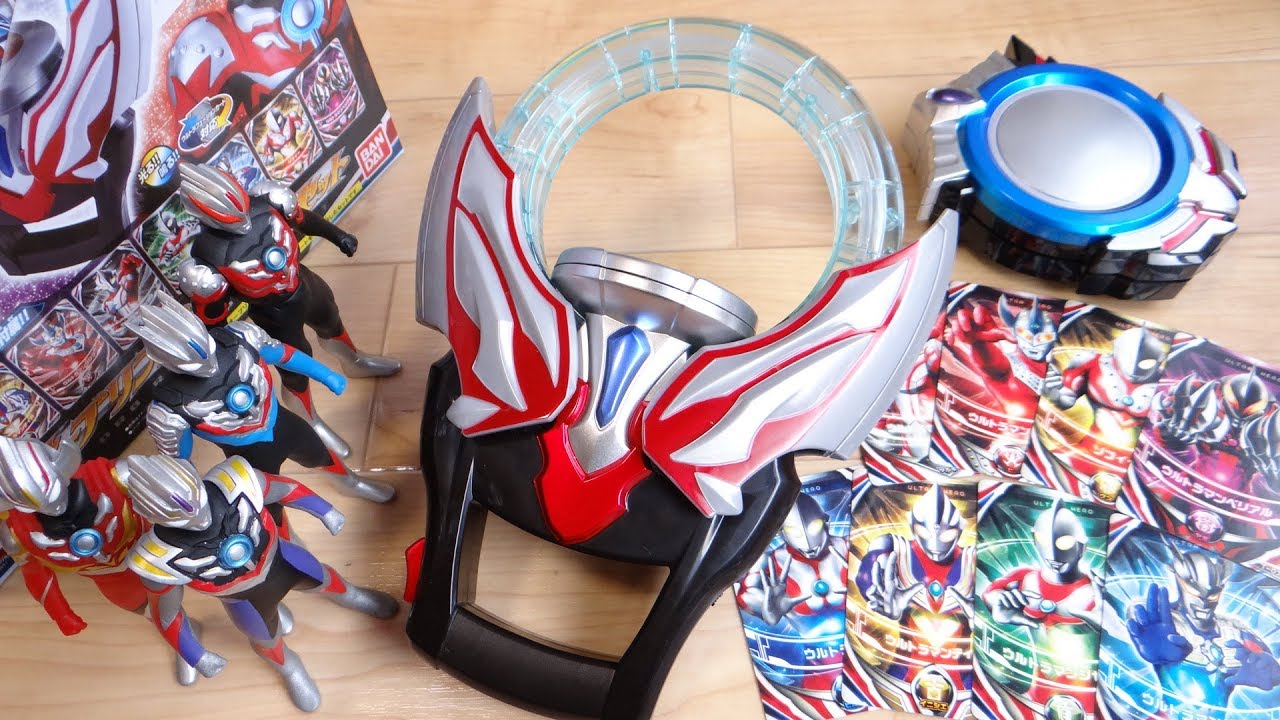 これひとつで4タイプに変身！DXオーブリング スペシャルセット レビュー！フュージョンカード8枚付属 ウルトラマンオーブ スペシウムゼペリオン・バーンマイト・ハリケーンスラッシュ・サンダーブレスター