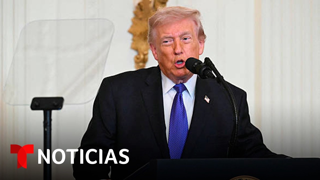 EN VIVO: Trump ofrece declaraciones sobre la guerra en el Medio Oriente