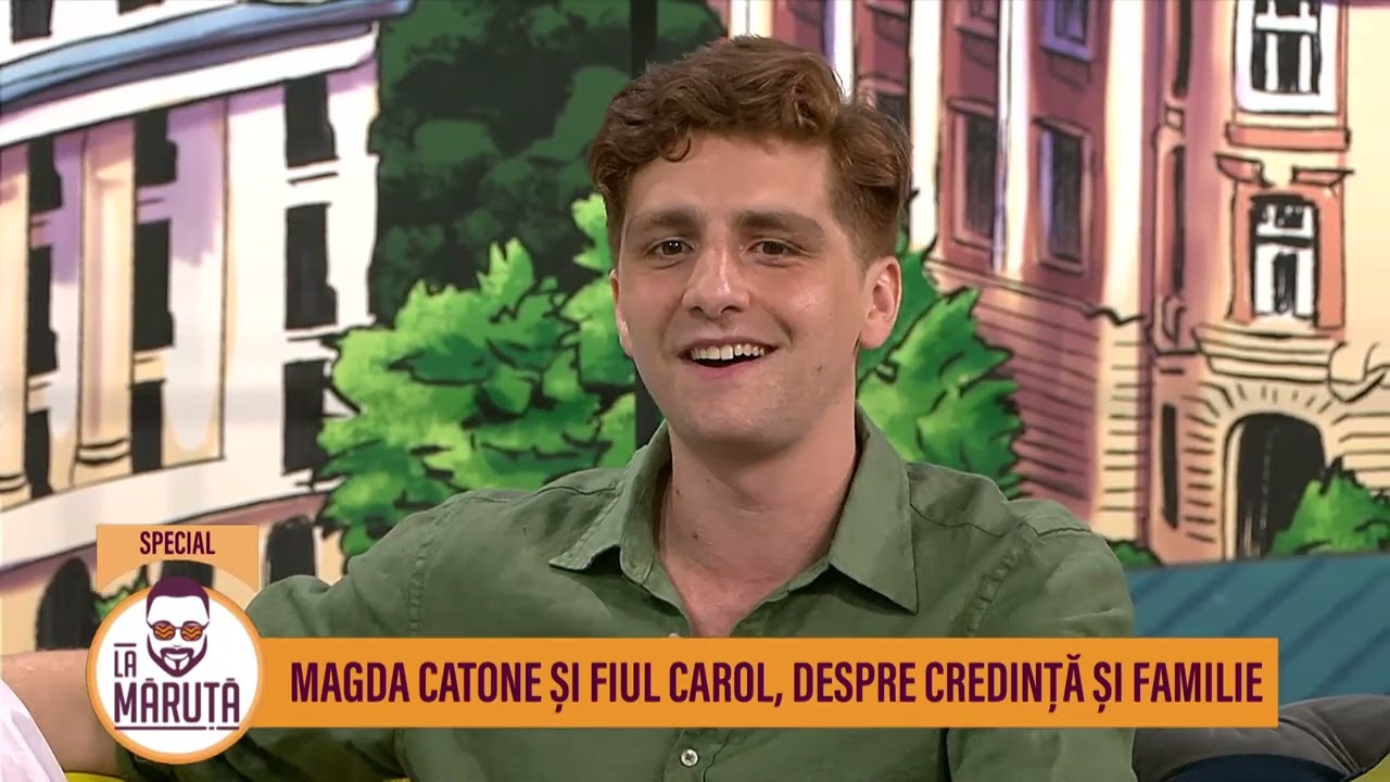 Magda Catone și fiul Carol, despre credință și familie