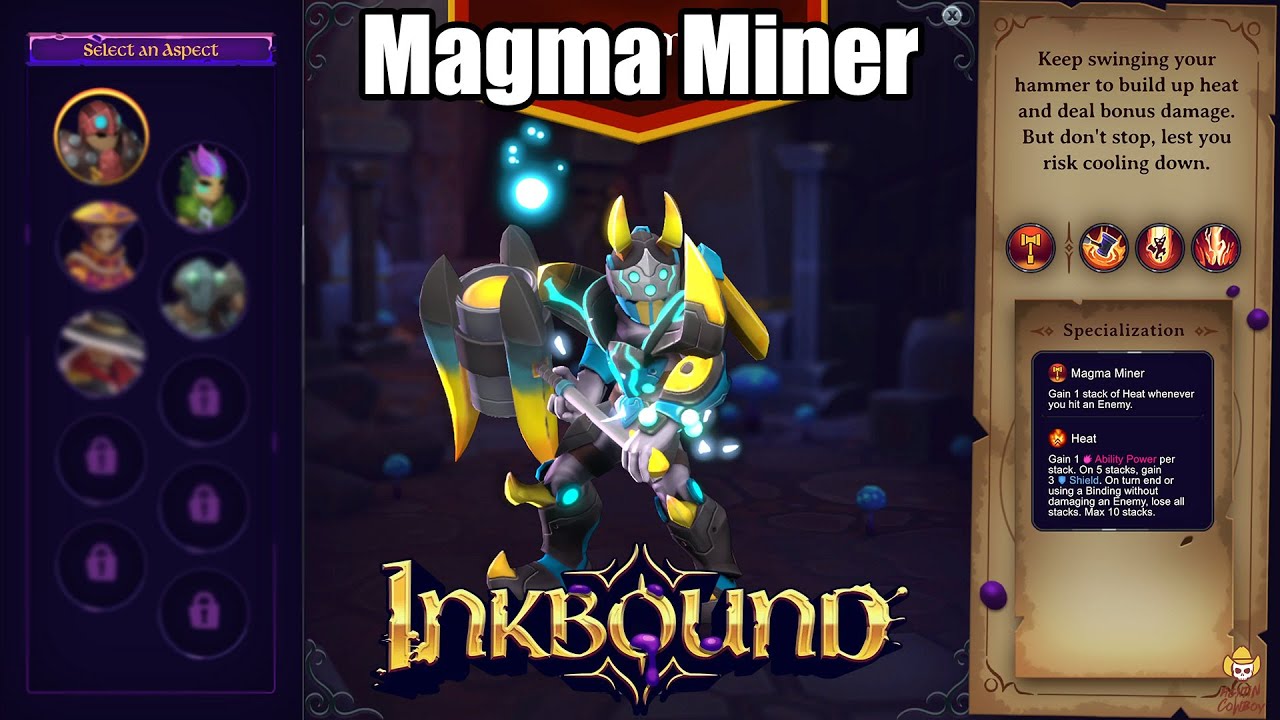 Inkbound - Magma Miner: Guided Gameplay