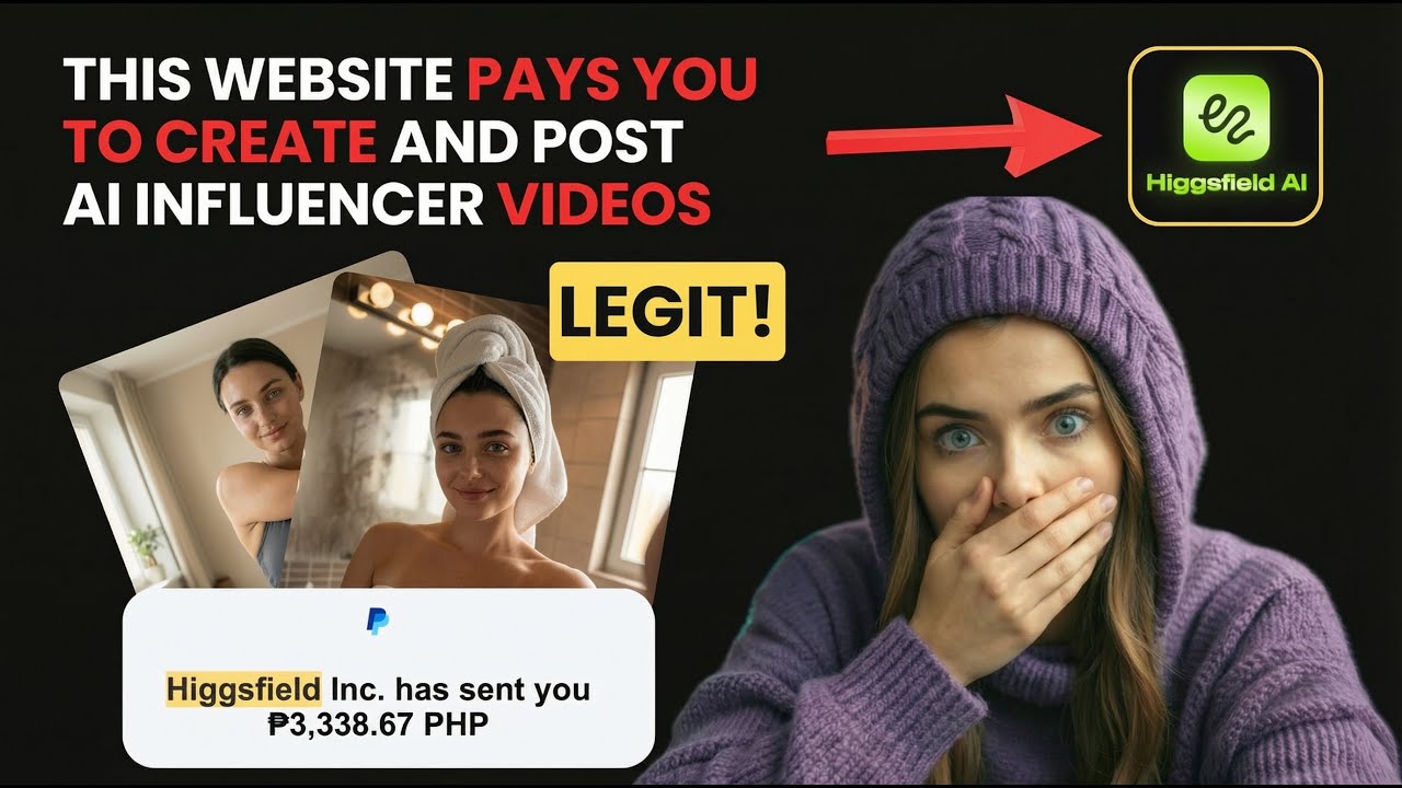 How I Got Paid to Create AI Influencer Videos | New Higgsfield Earn Program