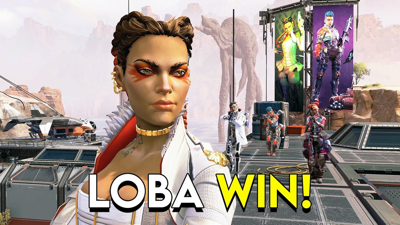 First Win as Loba! - Apex Legends