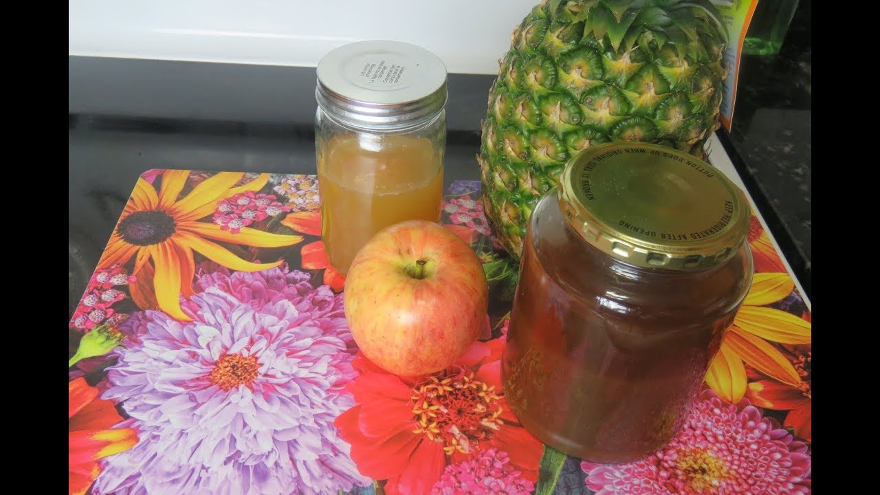 como hacer vinagre de piña y manzana, las recetas de anita