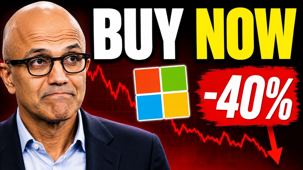 Акции Microsoft упали почти на 40% &mdash; покупать сейчас или совершить большую ошибку?