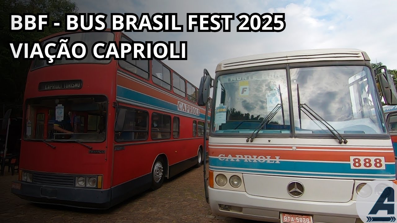 CONHEÇA O ACERVO INCRÍVEL DA VIAÇÃO CAPRIOLI | VALE A PENA REVER ESSA FROTA HISTÓRICA!