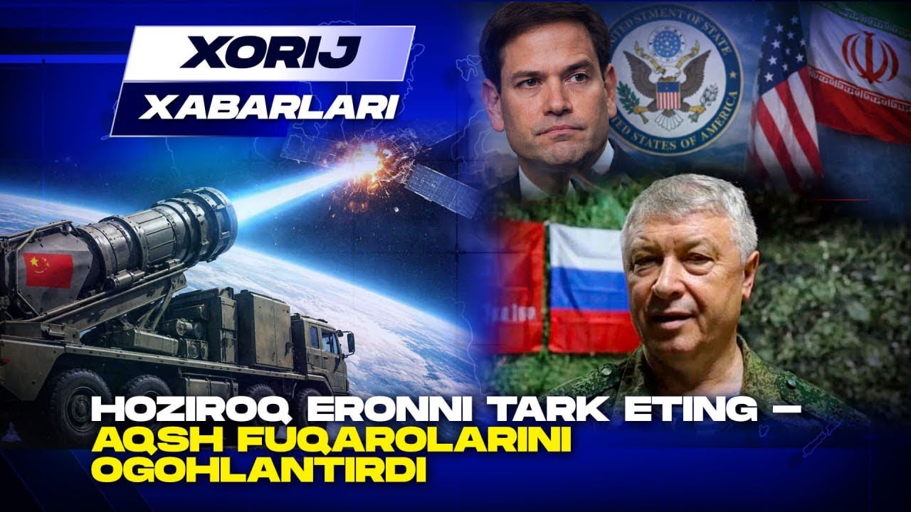 Hoziroq Eronni tark eting — AQSH fuqarolarini ogohlantirdi