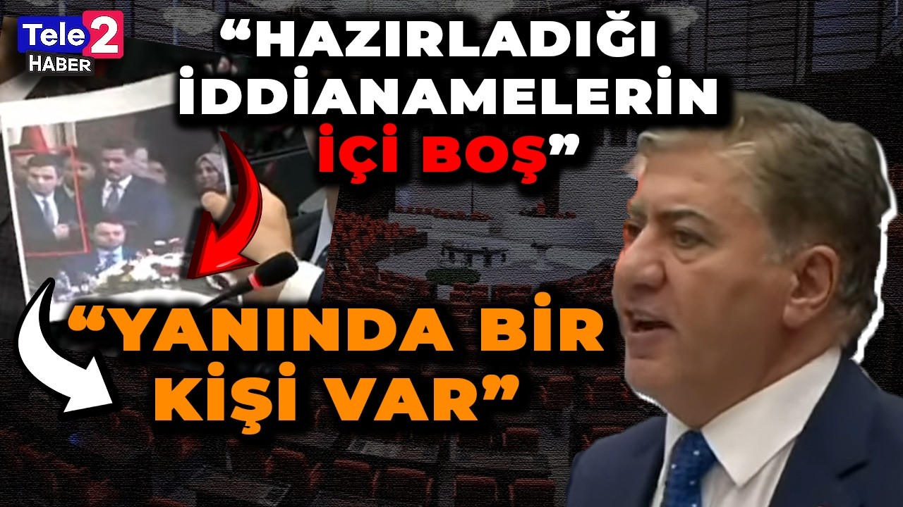 Akın Gürlek'in yanındaki bu kişi kim? Murat Emir Meclis'te Akın Gürlek'in sicilini döktü!