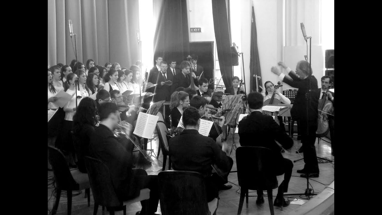 Corul Universitatii din Bucuresti - Oda bucuriei din Simfonia IX-a - Ludvig van BEETHOVEN