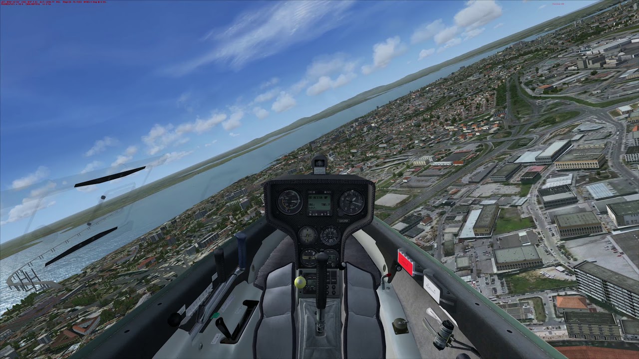 FSX - Glider flight over Lisbon - Ultra Realism 4K