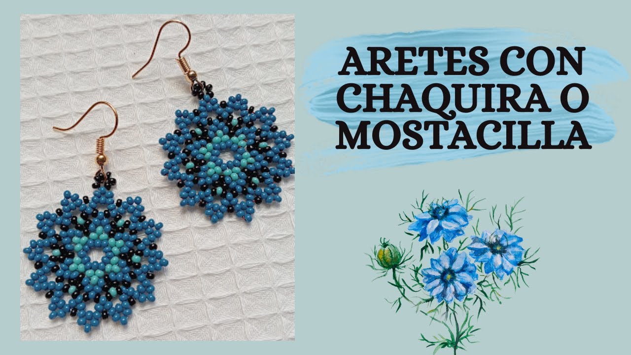ARETES CON CHAQUIRA | MOSTACILLA ✨