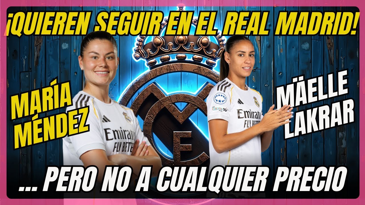 LOS PILARES DEFENSIVOS DEL MADRID, MÉNDEZ Y LAKRAR QUIEREN SEGUIR, PERO TOCA RASCARSE EL BOLSILLO.