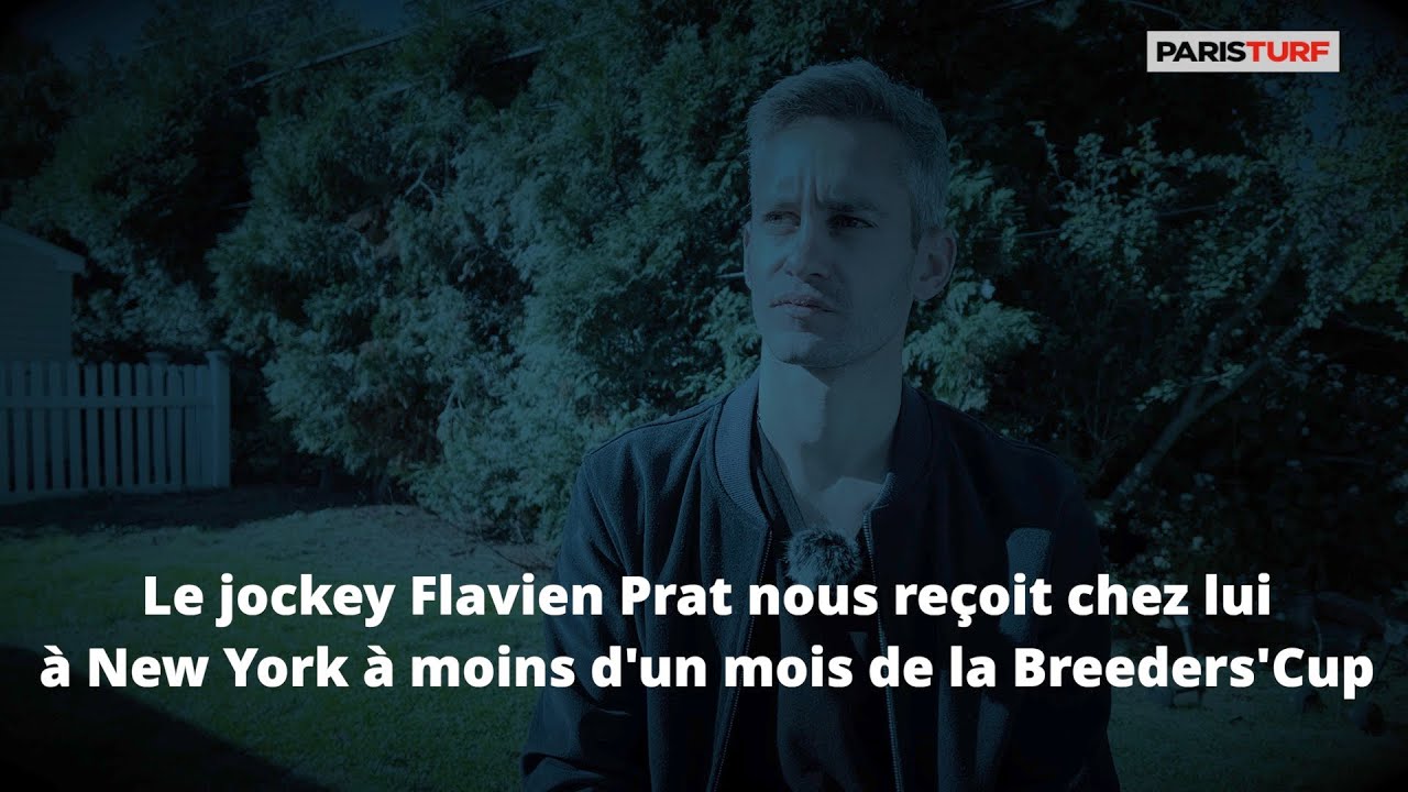 Le jockey Flavien Prat nous reçoit chez lui à New York à moins d'un mois de la Breeders'Cup